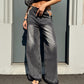 LM - Jeans Starlight grigio vintage con inserto strass