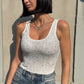 LM - Body Marta bianco con strass
