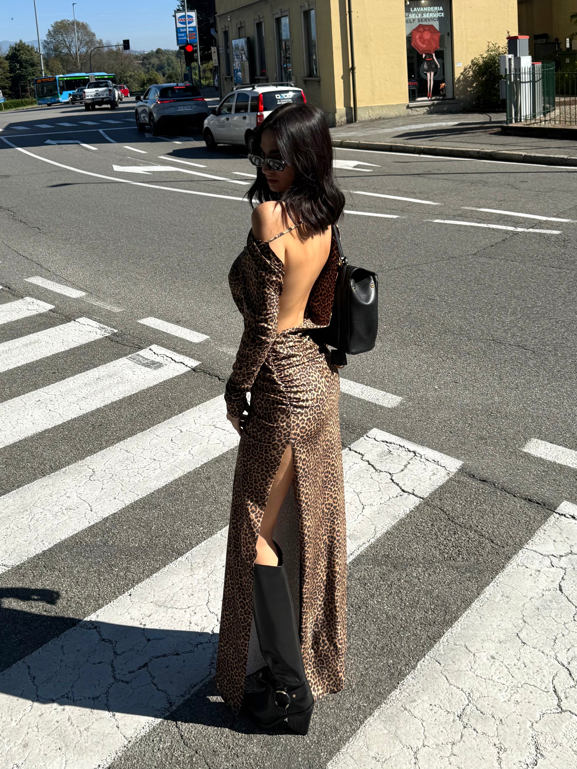 LM - Matinèe Abito Isabel maculato