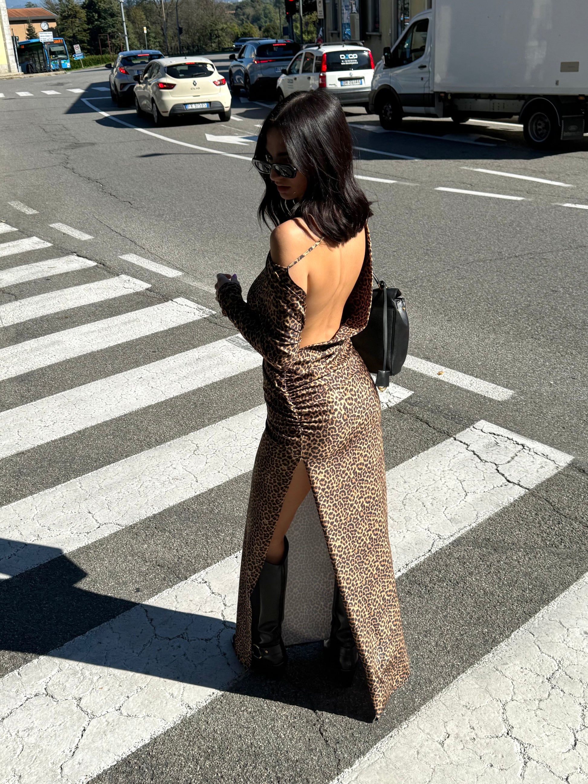 OF - Matinèe Abito Isabel maculato