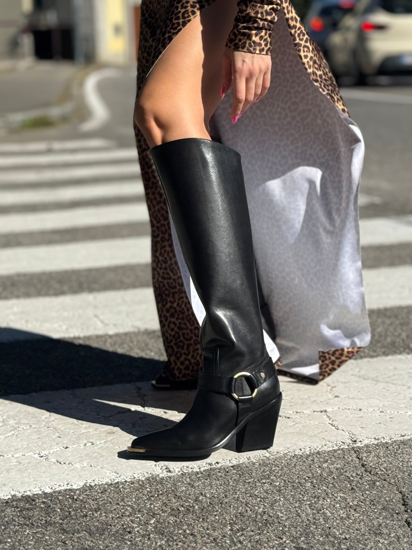 OF - Stivale New-kole black