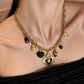 LM - Collana Amy black and gold