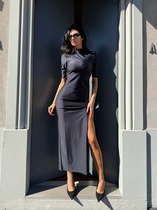 LM - Matinèe Abito Lucrezia nero