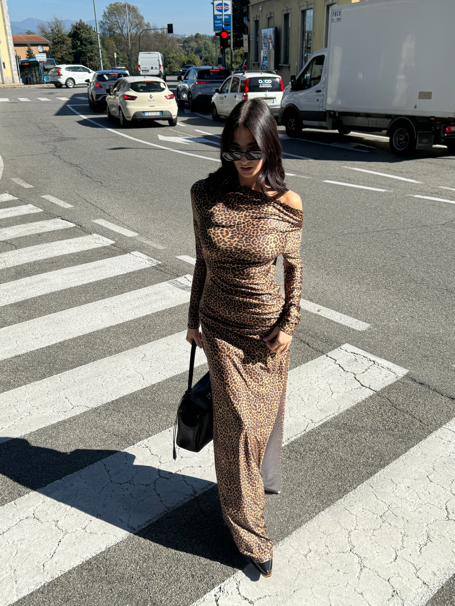 OF - Matinèe Abito Isabel maculato