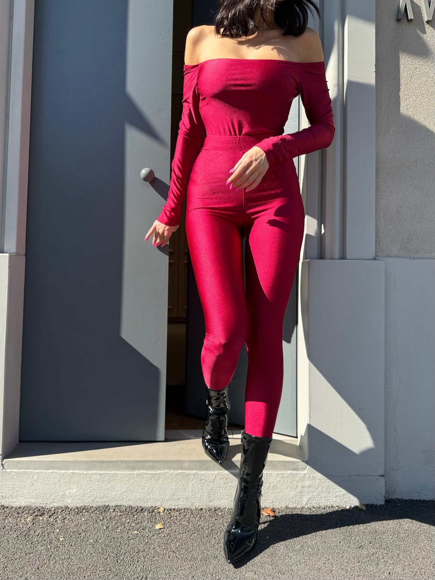 OF - Matinèe Leggings Nora vino