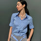 LM - Camicia Valentine azzurro
