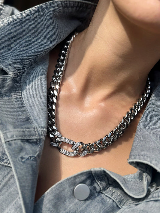 OF - Collane Caesar argento mix