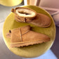 OF - Stivaletto Sweety suede camel
