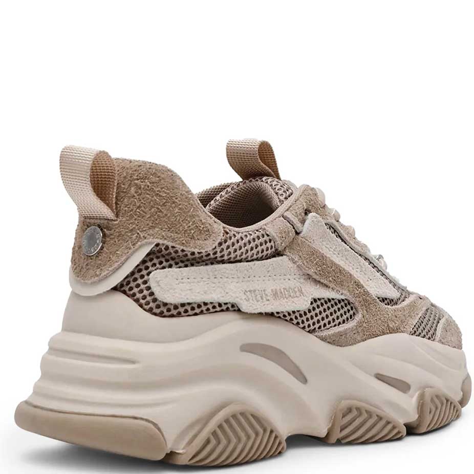LM - Steve Madden Possession-e taupe/gry suede