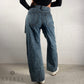 OF - Jeans Willow denim con gonna