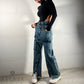 LM - Jeans Willow denim con gonna