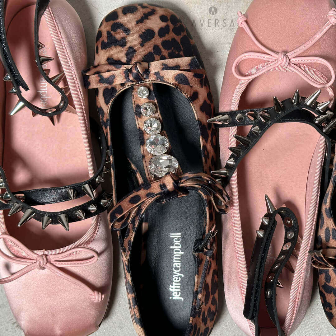 OF - Jeffrey Campbell Guest List leopard satin