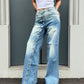 OF - Jeans Ciara con bottoni