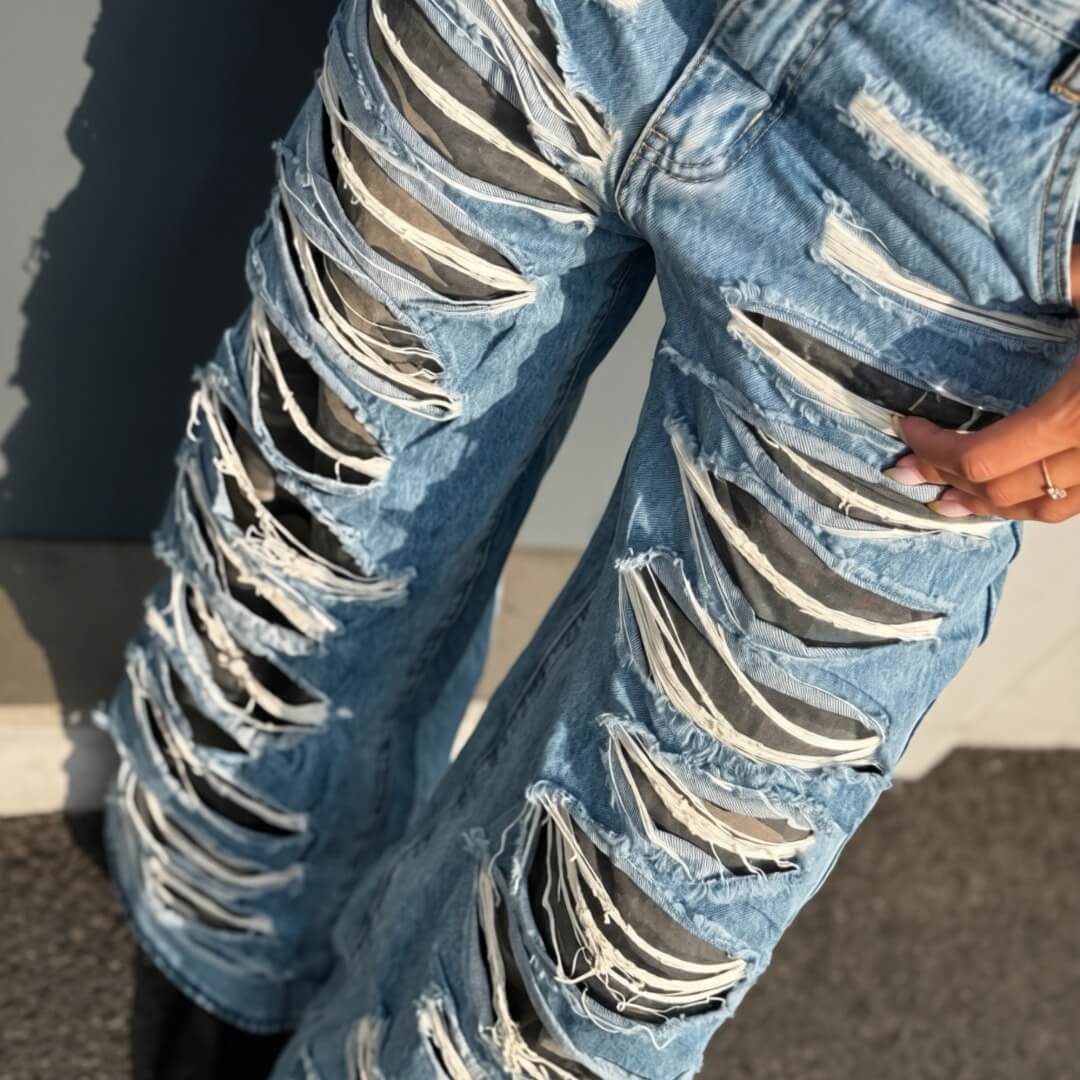 OF - Jeans Distressed military