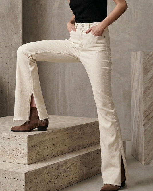 OF - Jeans Pocket avorio
