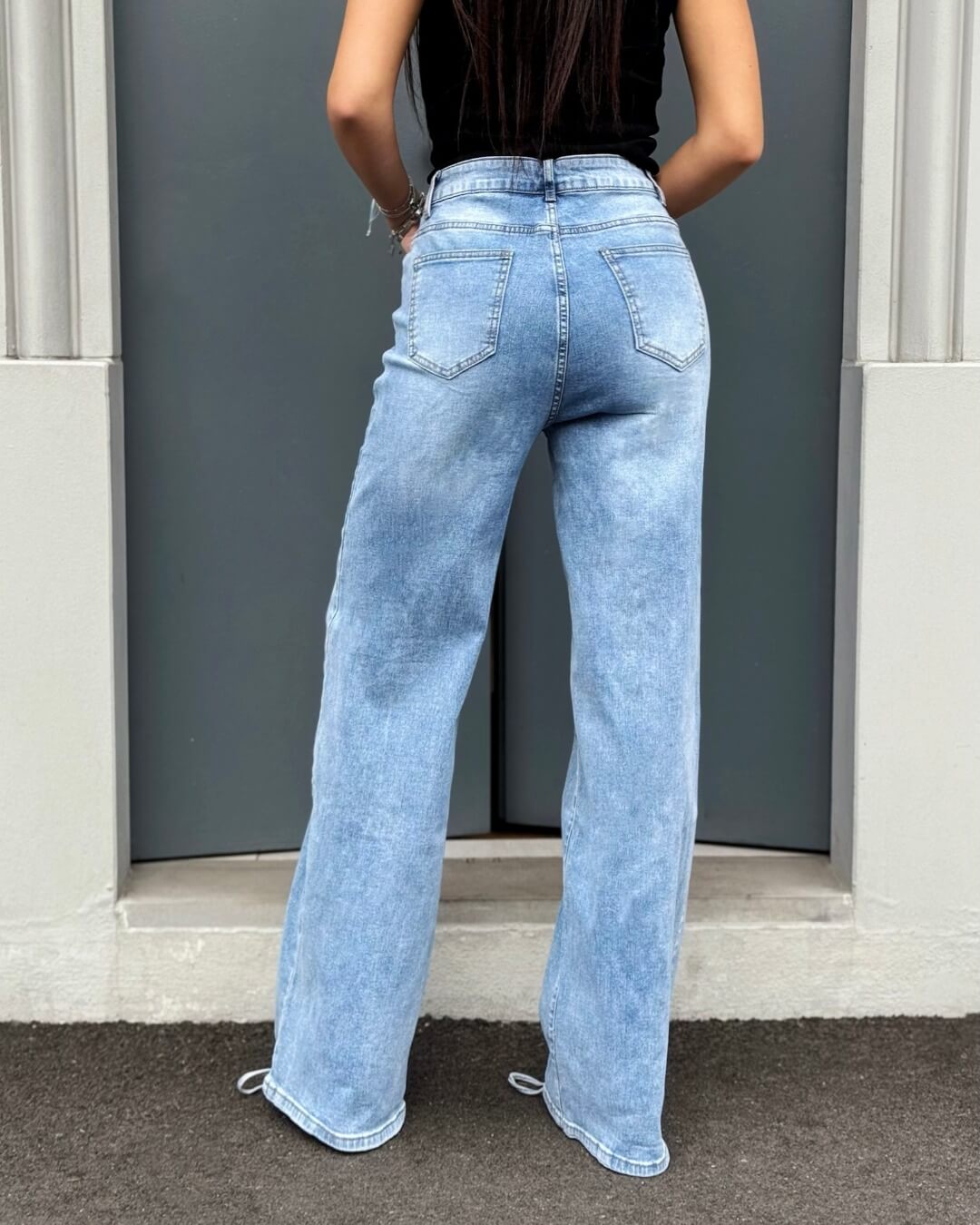 OF - Jeans Exter intreccio light denim