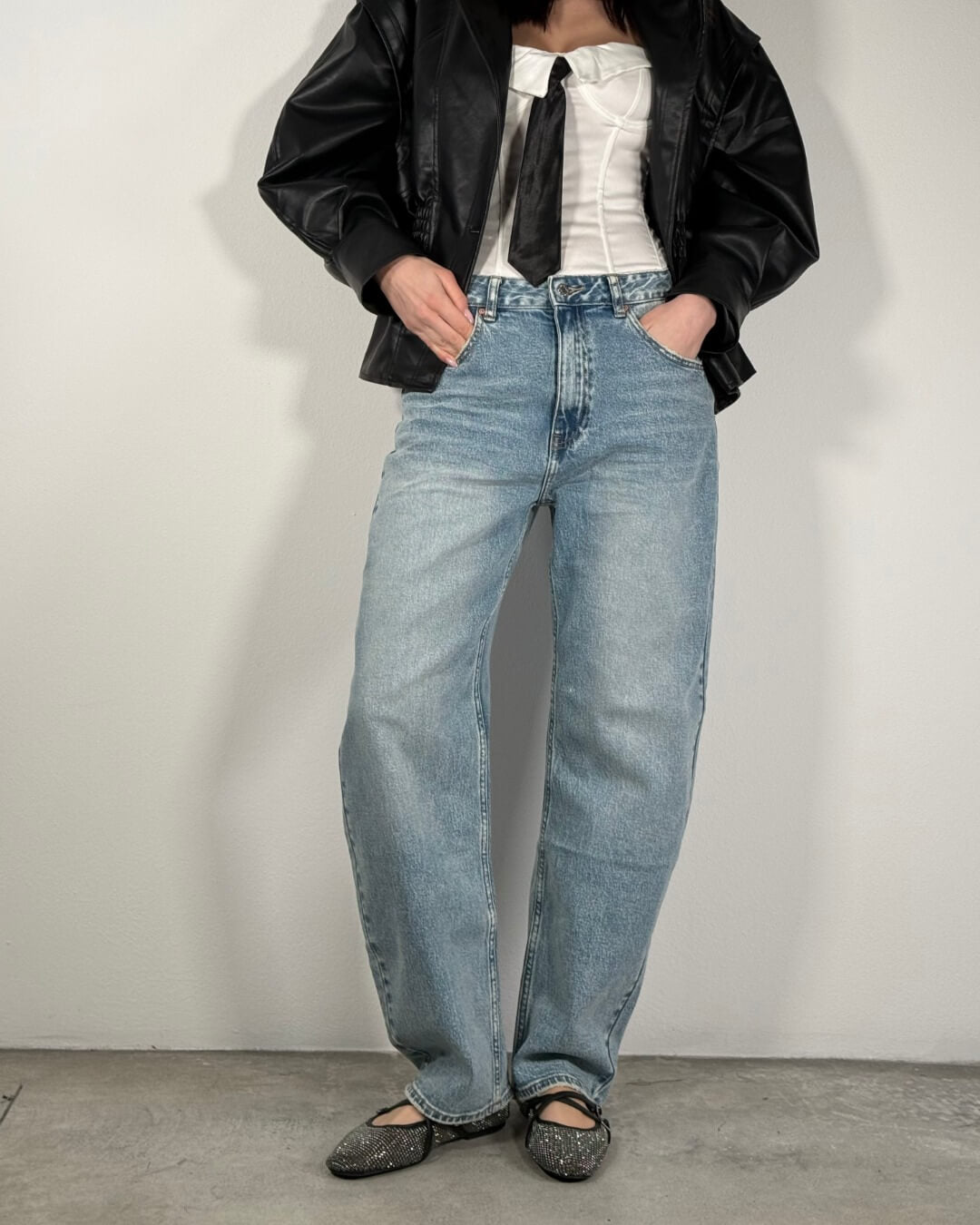 OF - Jeans Simple light blue