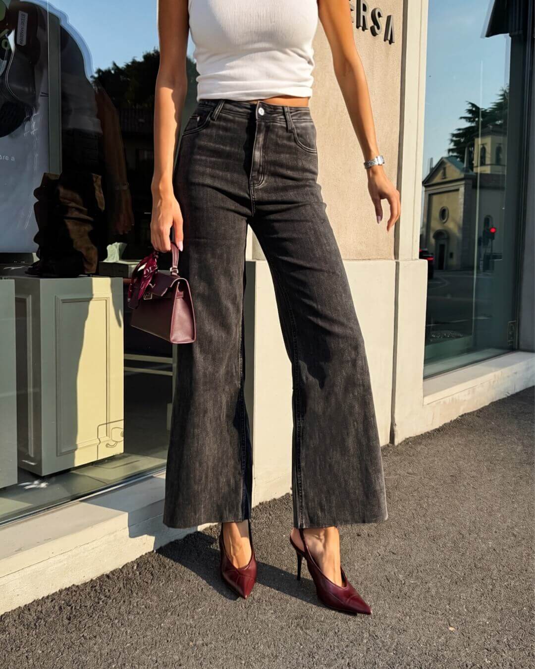 OF - Jeans Jipsy grigio