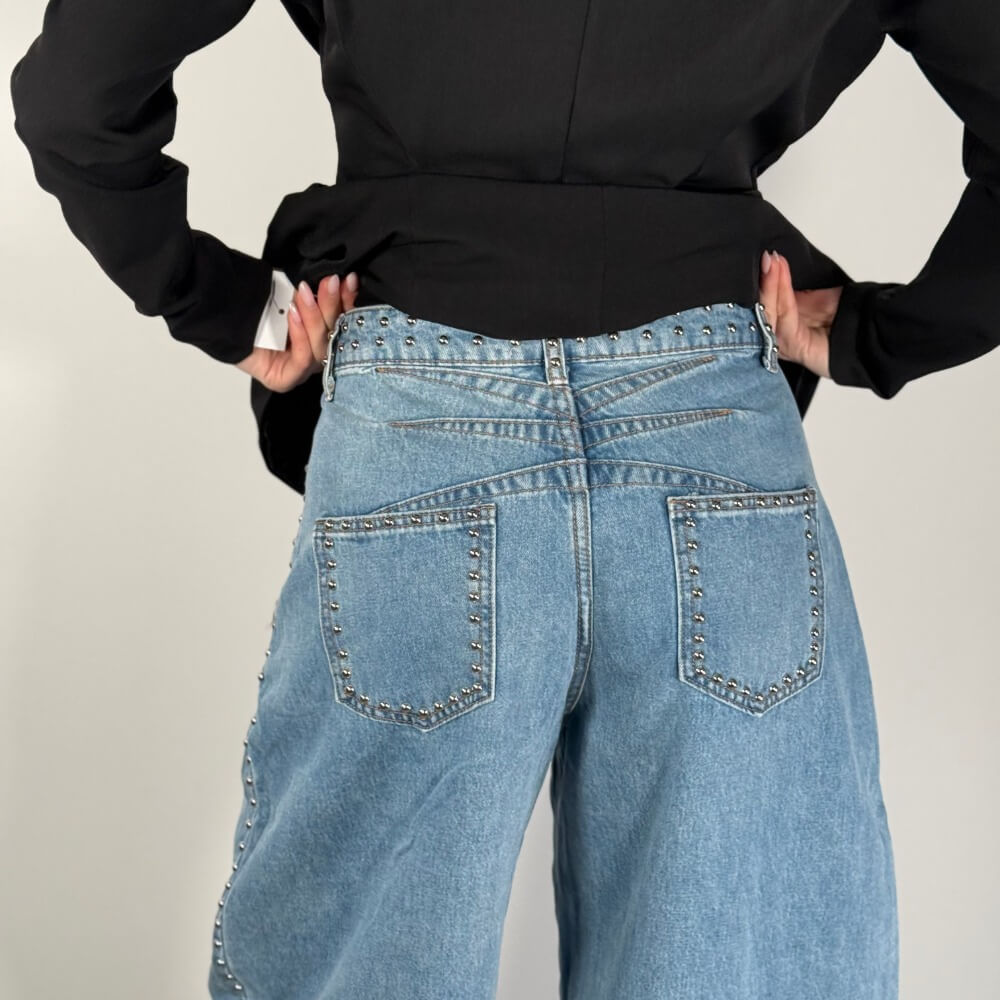 OF - Jeans Luke con borchie