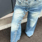 OF - Jeans Ciara con bottoni