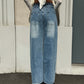 OF - Jeans Stefy double denim blue