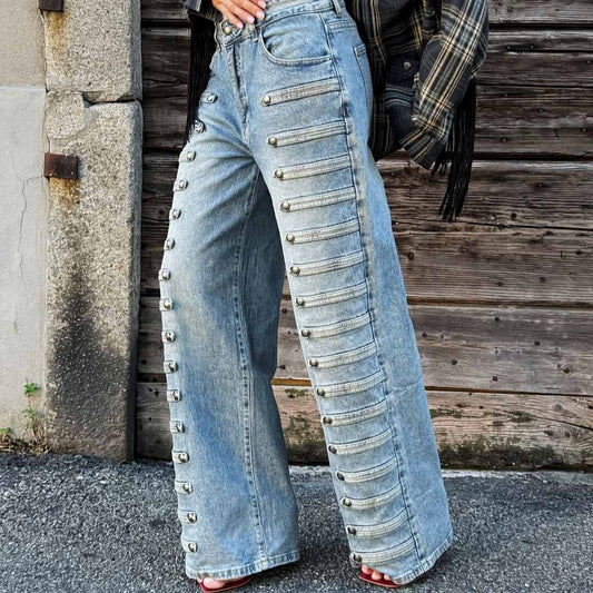 LM - Jeans Harald con alamari
