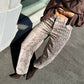 OF - Jeans Bambi choco grey