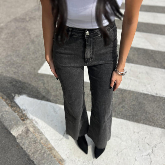 OF - Jeans Ging grigio 