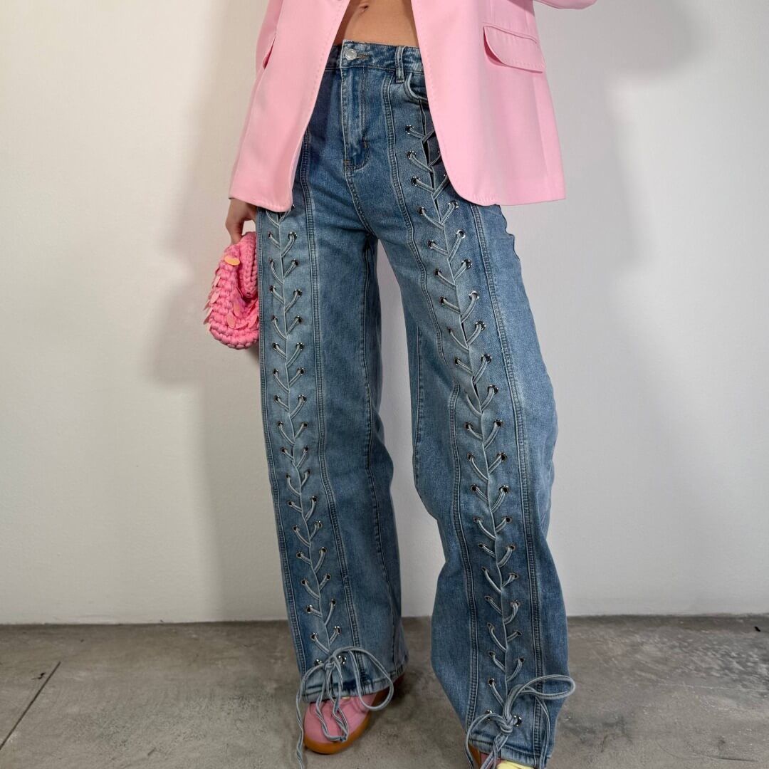 LM - Jeans Exter intreccio light denim