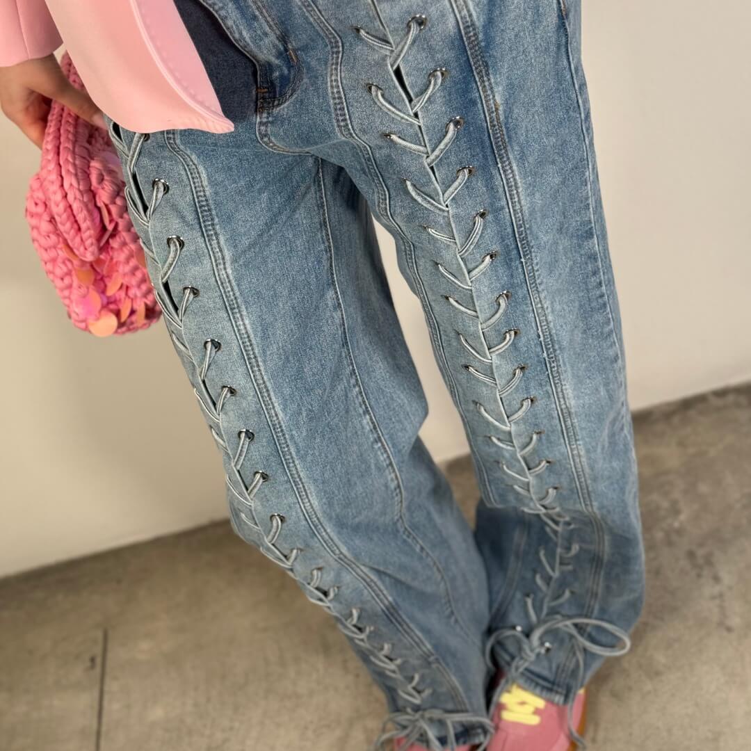 OF - Jeans Exter intreccio light denim