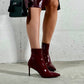 OF - Jeffrey Campbell Nixie wine shiny