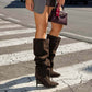 OF - Jeffrey Campbell Selwyn dark brown suede