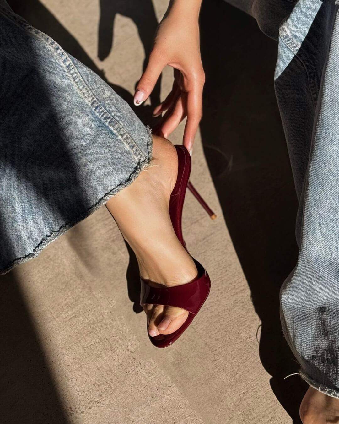 OF - Jeffrey Campbell Ce-soire berry patent