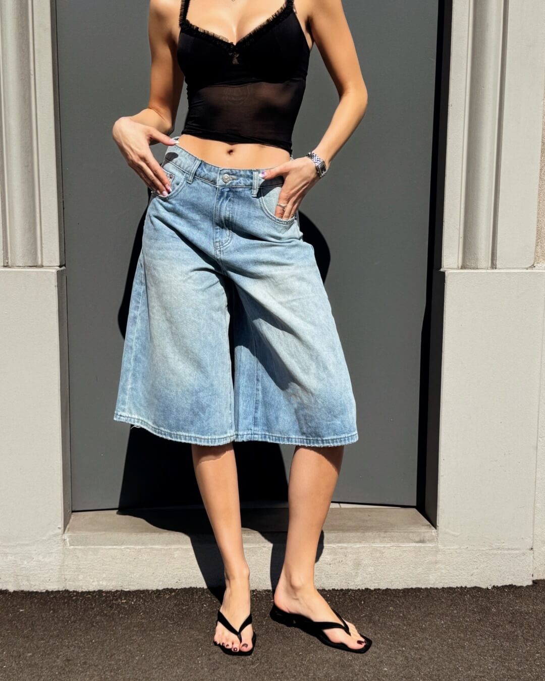 OF - Jorts Fabian denim blue