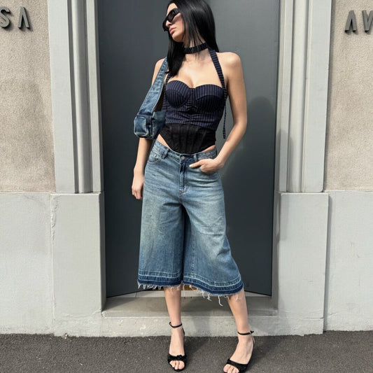 OF - Jorts Faith denim blue