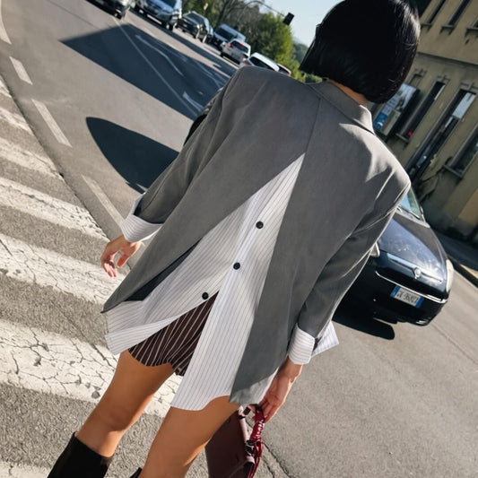 LM - LUMINA Blazer Fred con apertura