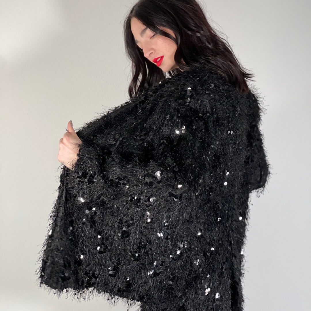 LM - LUMINA Blazer Messy nero