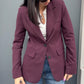 OF - LUMINA Blazer Shelly bordeaux