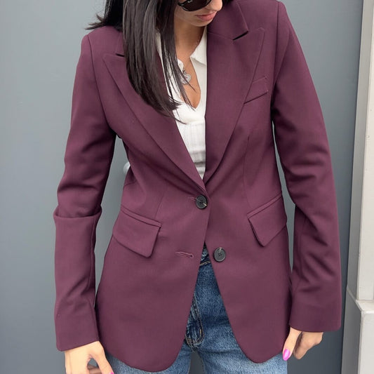 OF - LUMINA Blazer Shelly bordeaux