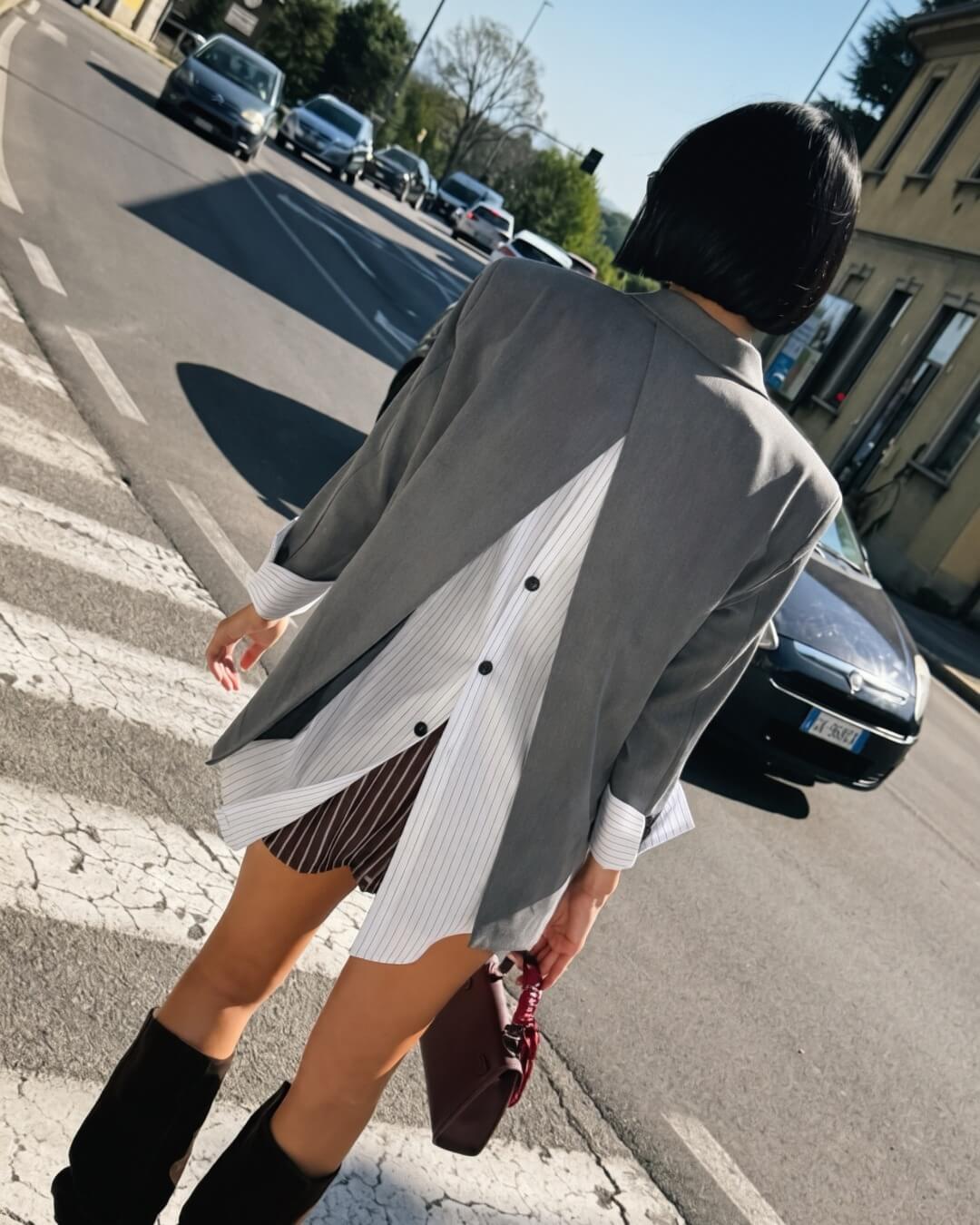 OF - LUMINA Blazer Fred con apertura