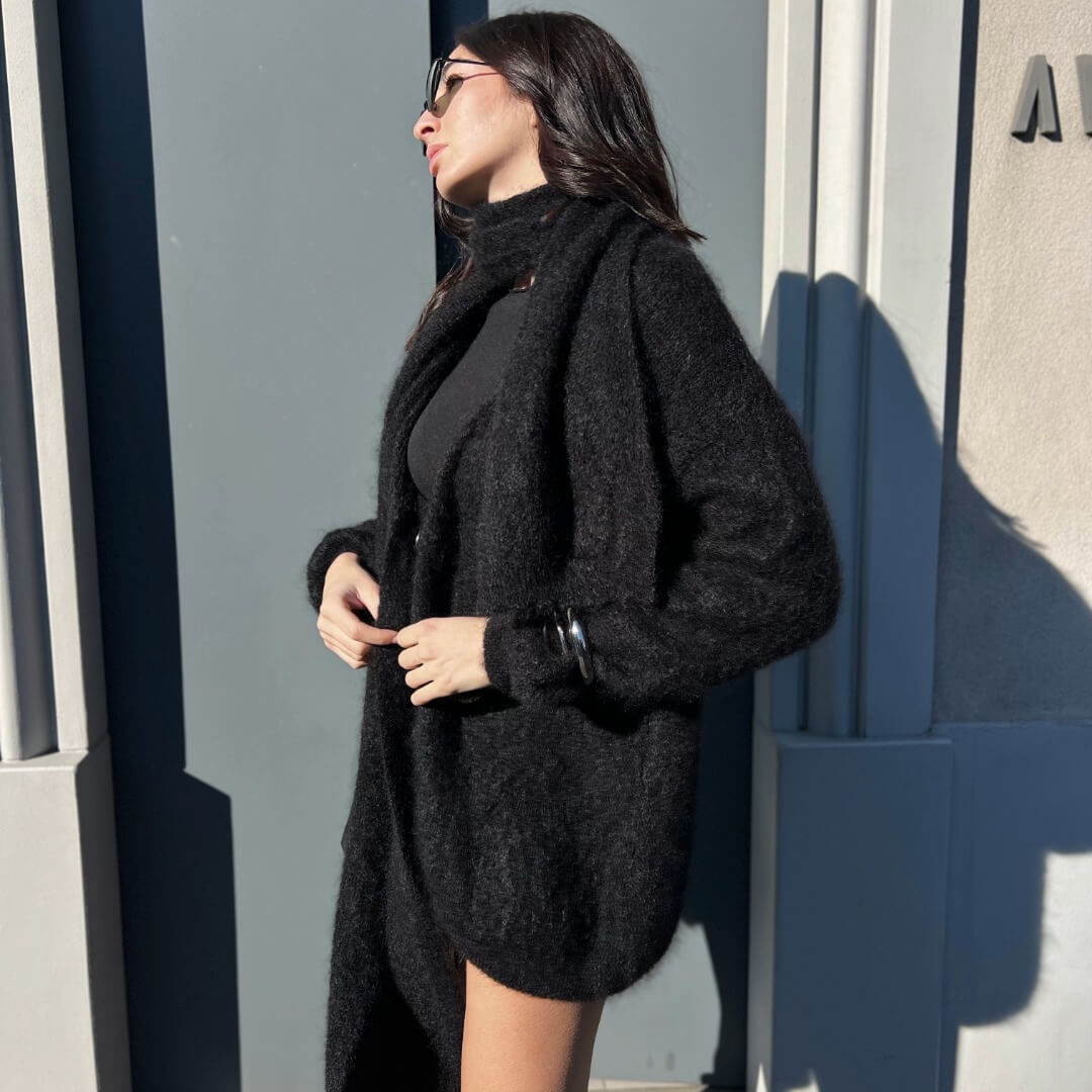 OF - LUMINA Cardigan Mikasa nero