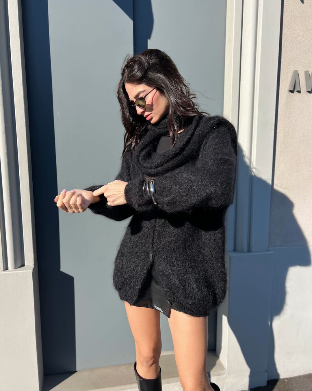 OF - LUMINA Cardigan Mikasa nero