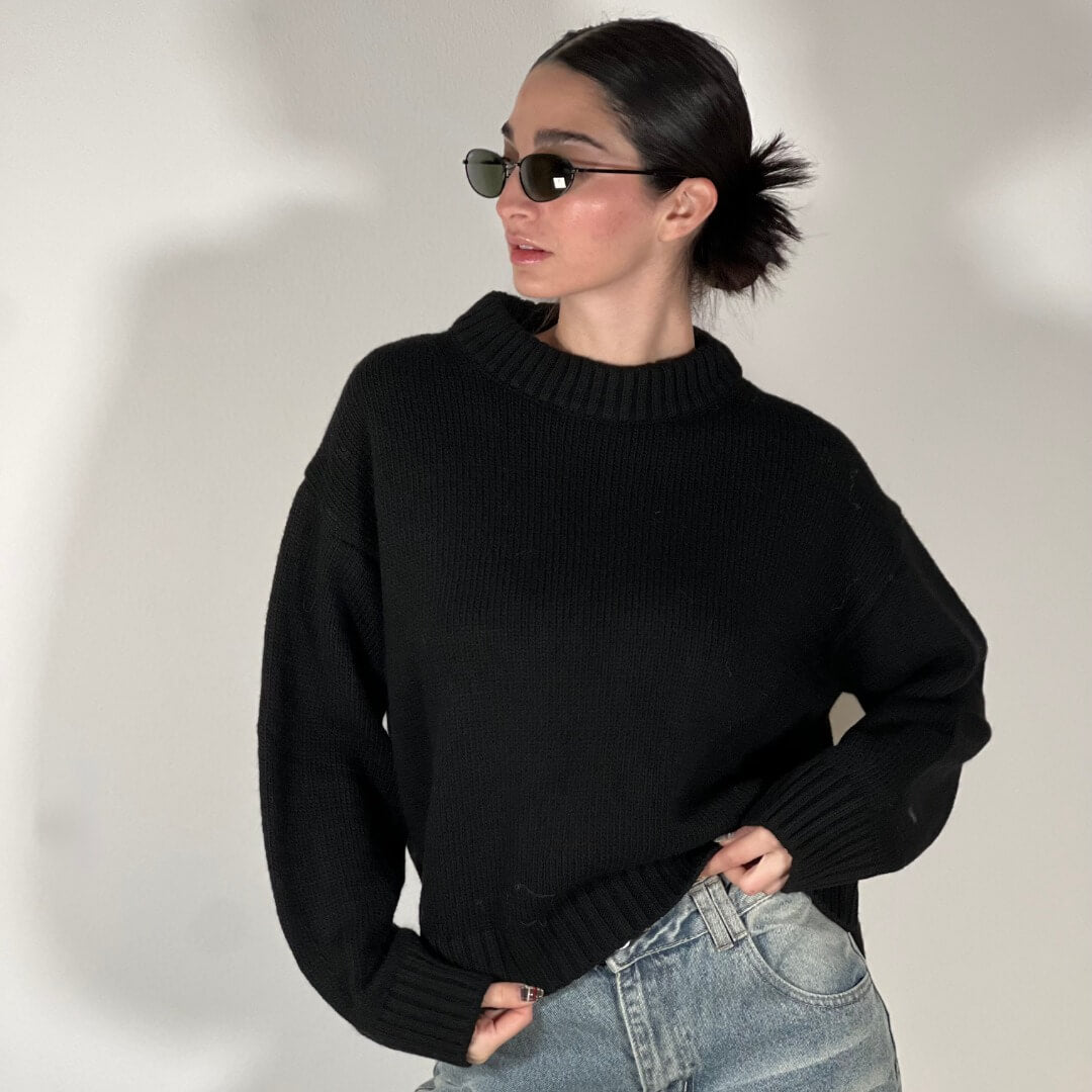 OF - LUMINA Maglione Tom nero