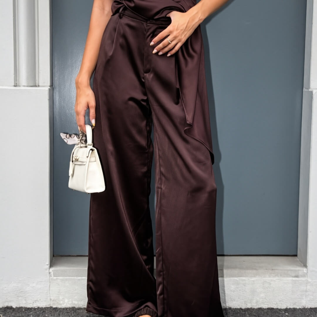 LM - LUMINA Pantalone Dean marrone