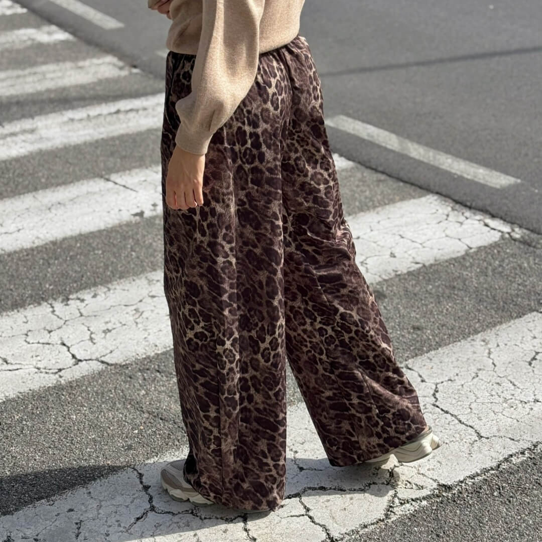 LM - LUMINA Pantalone Tania animalier