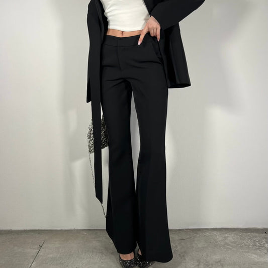 LM - LUMINA Pantalone Tex nero