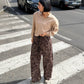 OF - LUMINA Pantalone Tania animalier