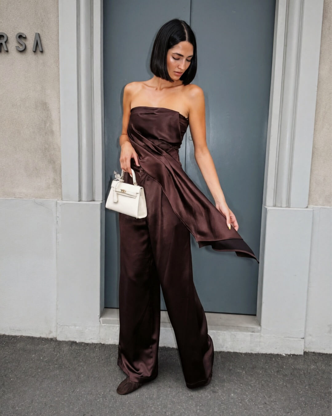 OF - LUMINA Pantalone Dean marrone