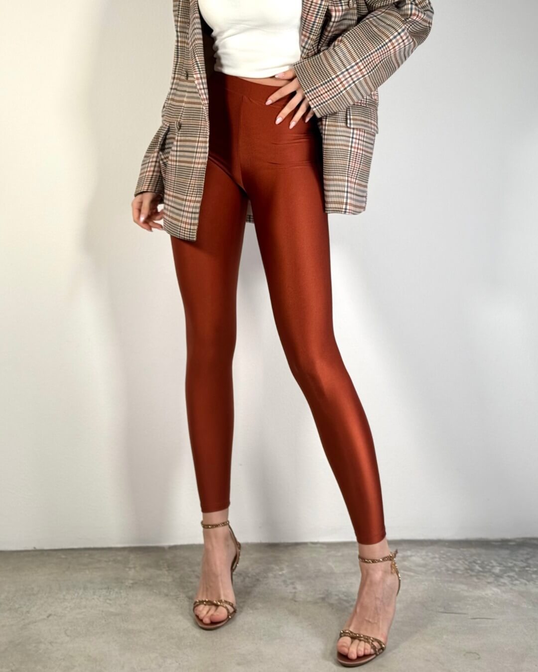 OF - Matinèe Leggings Nora terracotta