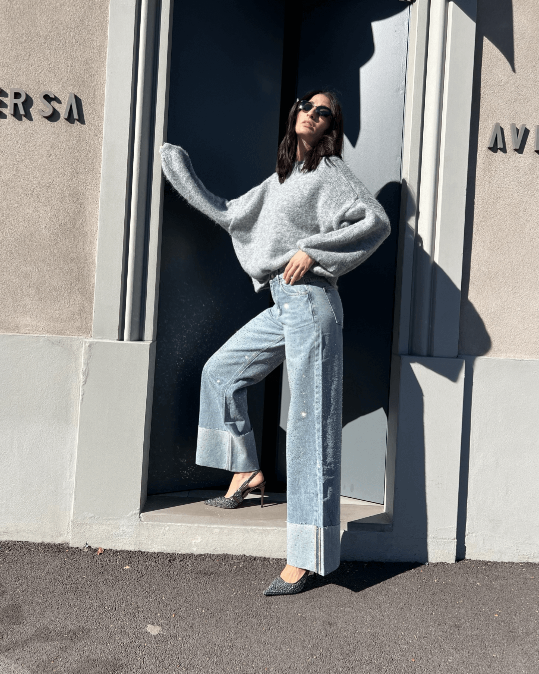 OF - Maglione Rina grigio